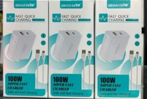 CARGADOR AIWA TYPE-C 100W 3A 1U1C