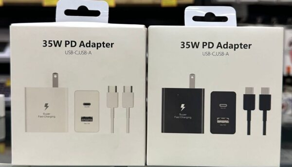 CARGADOR CON CABLE TC 35W USB 15W RAPIDO CARGADOR CON CABLE TC 35W USB 15W RAPIDO