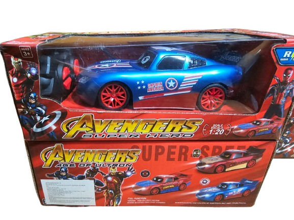 CARRO_AVENGERS_CAPITAN_AMERICA CARRO AVENGERS