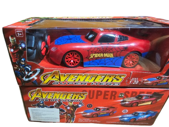 CARRO_AVENGERS_SPIDER-MAN CARRO AVENGERS