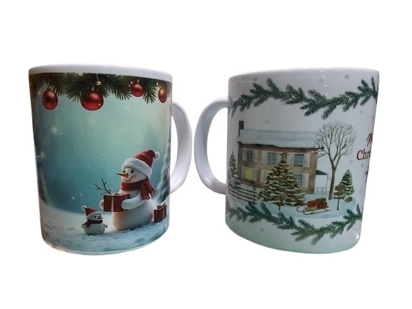 Tazas Sublimadas de Navidad