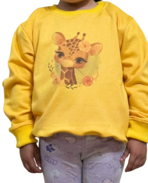 Sudadera_talla_4_amarilla Sudadera Niña Talla 4