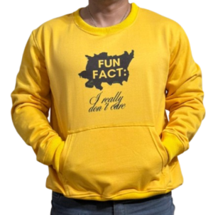 Sudadera Amarilla Talla 38